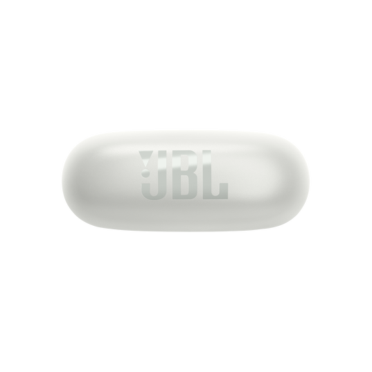 JBL Endurance Race TWS - White - Waterproof true wireless active sport earbuds - Top